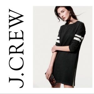 J Crew Gray Side-zip Sweatshirt Varsity Dress XXS